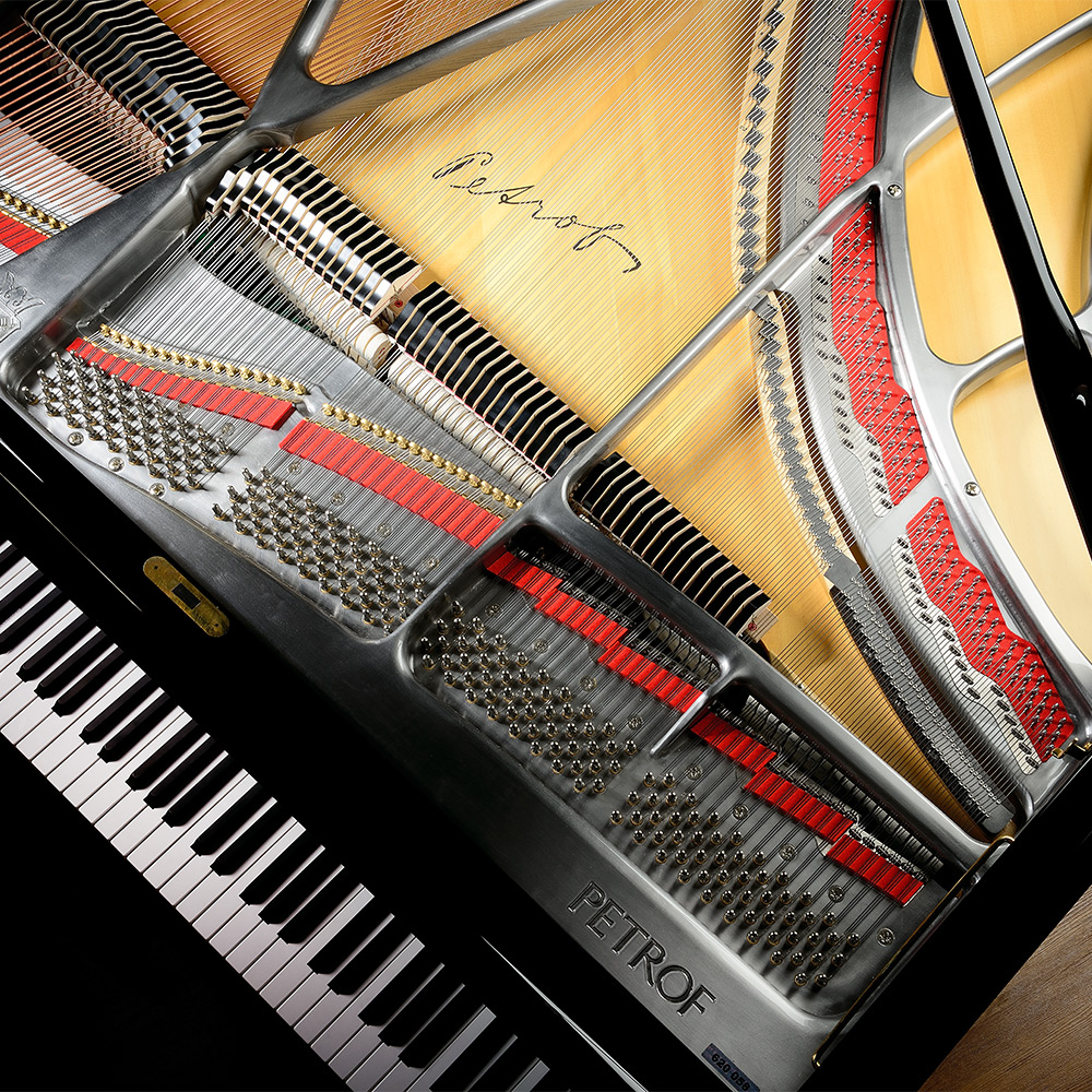 Grand piano P237 Monsoon with steel frame